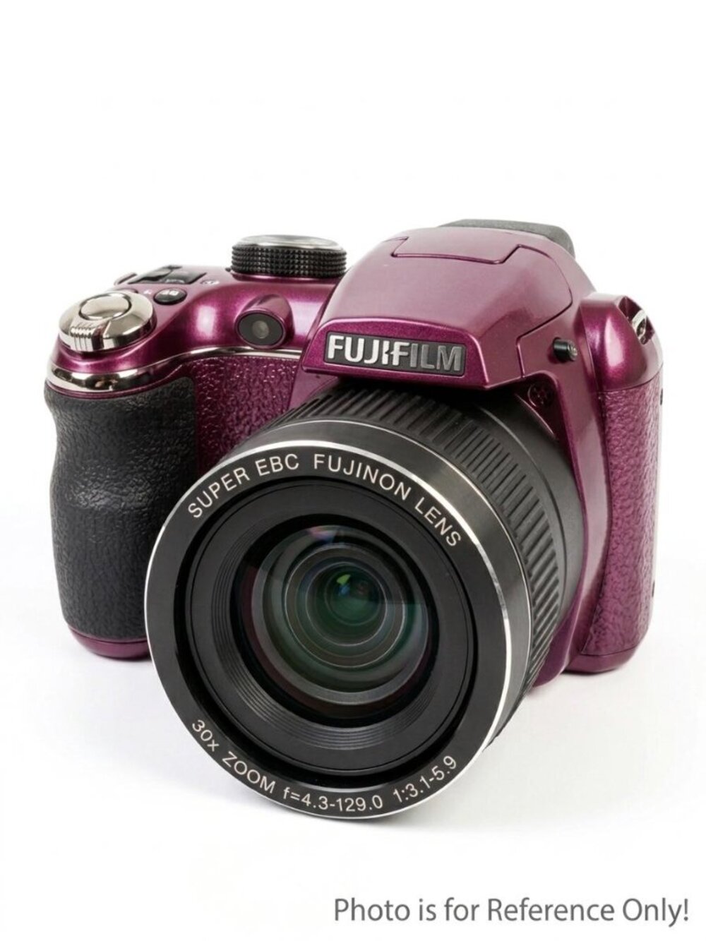 Plum Fuji Finepix S4080 14.0mp Digital Camera, 30x Zoom Manual CD Cable Lens Cap